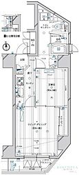 スプレスター上野根岸 1LDKの間取図画像