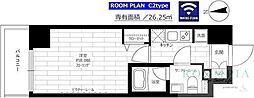 グランドコンシェルジュ池袋本町イースト 1Kの間取図画像