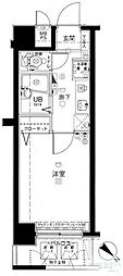 メインステージ巣鴨 1Kの間取図画像