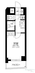 ステージファースト三軒茶屋2 1Kの間取図画像