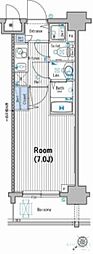 グランド・ガーラ池袋 1Kの間取図画像