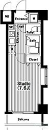 ガーラ落合南長崎 1Kの間取図画像