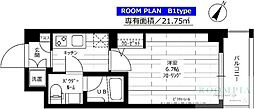 ステージファースト光が丘アジールコート 1Kの間取図画像