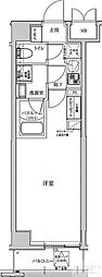 ARTECASA×AlivieTOKYOEAST 1Kの間取図画像