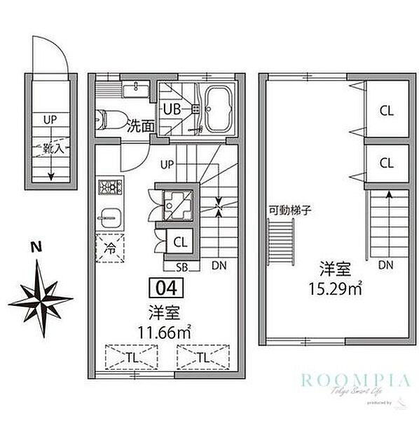 グランエッグス久我山 04｜東京都世田谷区北烏山４丁目(賃貸アパート1DK・2階・39.32㎡)の写真 その2