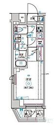 セジョリ高井戸II 1階1Kの間取り