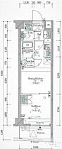 ガリシア新宿西落合II 101 ｜ 東京都新宿区西落合２丁目12-10（賃貸マンション1DK・1階・26.24㎡） その2