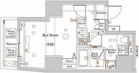 ラフィスタ板橋区役所前 403 ｜ 東京都板橋区板橋３丁目8-12（賃貸マンション1K・4階・25.87㎡） その2