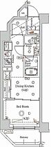 ラフィスタ多摩川 305 ｜ 東京都大田区多摩川１丁目18-33（賃貸マンション1DK・3階・25.74㎡） その2