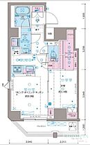 ガリシア新宿ＮｏｒｔｈII 1102 ｜ 東京都新宿区百人町２丁目4-10（賃貸マンション1LDK・11階・43.54㎡） その2