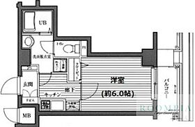 グランド・ガーラ西新宿West 1202 ｜ 東京都新宿区西新宿５丁目10-13（賃貸マンション1K・12階・22.94㎡） その2