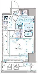 クレイシア練馬駅前 2階1Kの間取り