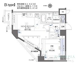 ZOOM板橋大山 5階1LDKの間取り