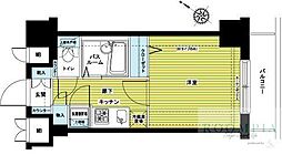 フェニックス初台 8階1Kの間取り