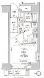 ARTESSIMOLARGO 1Kの間取図画像