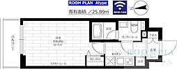 グランドコンシェルジュ池袋本町イースト 1Kの間取図画像