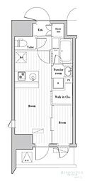 ARKMARK大森町ASYLCOURT 2Kの間取図画像