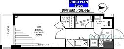 ステージファースト両国アジールコート 1Kの間取図画像