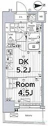 メイクス西新井大師 1DKの間取図画像