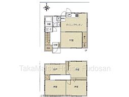 中古戸建　中野区大和町3丁目 4SDKの間取り
