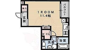 エミネンス蛍池  ｜ 大阪府豊中市螢池北町２丁目4番20号（賃貸アパート1R・1階・30.36㎡） その2