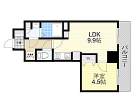 TOPAZ江坂  ｜ 大阪府吹田市垂水町３丁目（賃貸マンション1LDK・3階・37.74㎡） その2