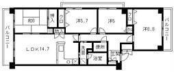 ラ・カーサ290 4LDKの間取図画像