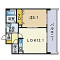 Rマンション駅南3階7.3万円
