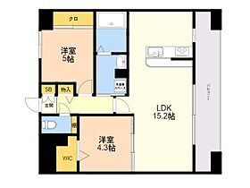 (仮称)ＬＩＢＴＨ東比恵3丁目_184マンション 1109 ｜ 福岡県福岡市博多区東比恵３丁目19番17号（賃貸マンション2LDK・11階・58.50㎡） その2