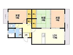 セラヴィ90 3LDKの間取図画像