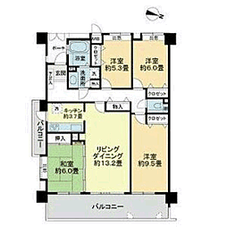 間取図画像 4LDK