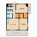 イーストフルハウス2階7.4万円