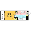 ウイングコート花見4階3.9万円
