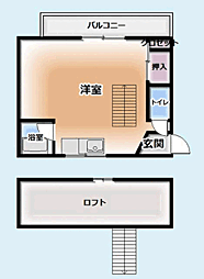 間取図画像 ワンルーム