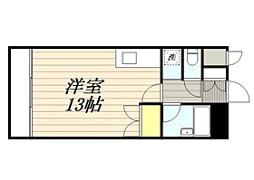 セレス九産大駅前 203 ｜ 福岡県福岡市東区香住ヶ丘２丁目（賃貸マンション1R・2階・34.26㎡） その2