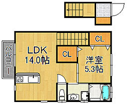 グラシア和白参番館 201 ｜ 福岡県福岡市東区和白東２丁目12-22（賃貸アパート1LDK・2階・44.71㎡） その2