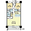 MJR千早ブランシエラ14階18.5万円