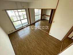 名鉄西尾線 南安城駅 徒歩8分の賃貸マンション 1階2DKのリビング/ダイニング