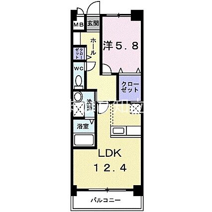 プリンセスガーデン本館_間取り_0