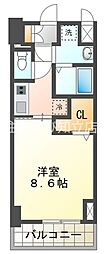 S-RESIDENCEAnjoadorable 1Kの間取図画像