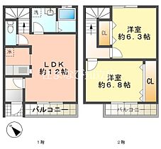 ハミングバード・ヒロ  ｜ 愛知県高浜市神明町2丁目（賃貸アパート2LDK・1階・65.70㎡） その2