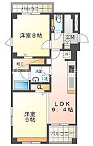 サンコートAn  ｜ 愛知県安城市緑町2丁目（賃貸マンション2LDK・2階・64.09㎡） その2