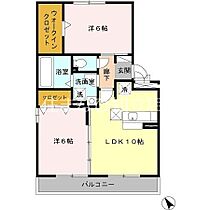 メゾンシュクレ  ｜ 愛知県高浜市八幡町3丁目（賃貸アパート2LDK・1階・52.27㎡） その2