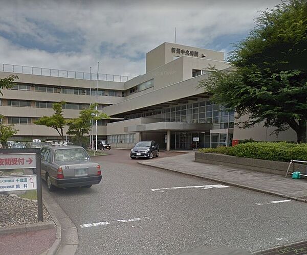 画像24:新潟中央病院（633m）