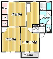 ヌーベルシティ鳥屋野　B棟 B101 ｜ 新潟県新潟市中央区鳥屋野１丁目16-7（賃貸アパート2LDK・1階・48.00㎡） その2