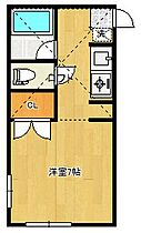 ピュア東中島 208 ｜ 新潟県新潟市東区東中島４丁目11-9（賃貸アパート1R・2階・22.00㎡） その2