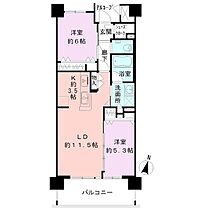 アーバンプレイス神道寺 0208 ｜ 新潟県新潟市中央区神道寺１丁目1-15（賃貸マンション2LDK・2階・60.44㎡） その2