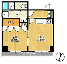 サンアイヒルズ東大通 502 ｜ 新潟県新潟市中央区東大通２丁目7-10（賃貸マンション1DK・5階・34.61㎡） その2