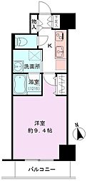 S-FORT新潟本町 1Kの間取図画像