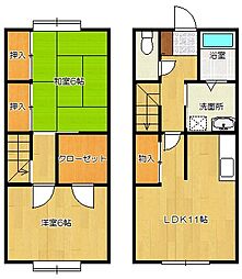 ドルチェウエダ 2LDKの間取図画像